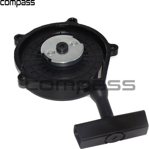 Hand Pull Starter for GY6 150cc 180cc 200cc ATV Go-Kart Jeep Tricycle Built-in Reverse Gear Black