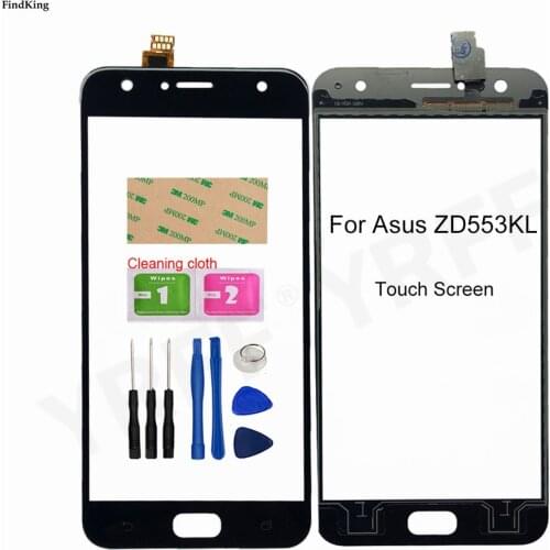 5.5'' Touch Screen For Asus Zenfone 4 Selfie ZD553KL Touch Screen Digitizer Sensor Front Glass Panel Replacement Parts