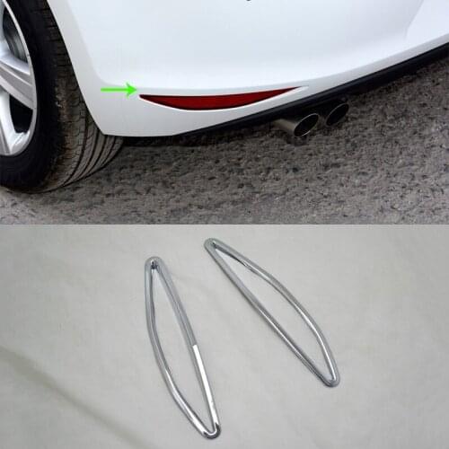 OUBOLUN ABS exterior car parts Car body kits rear foglight cover For VOLKS-WAGEN 2014 Golf 7