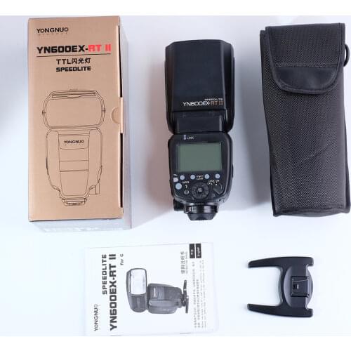 YONGNUO YN600EX-RT II YN600EX II Flash Speedlite for Canon with Rechargeable AA Battery