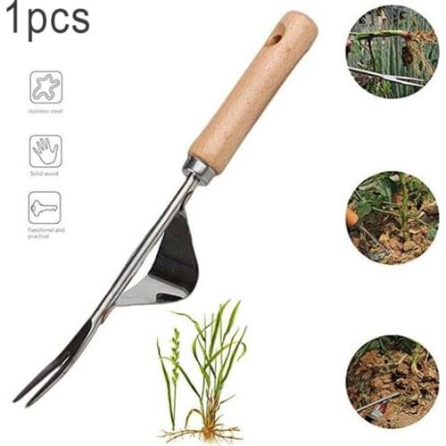1PC Garden Weeder Tool Lawn Sturdy Digging Puller Hand Weeding Effective Easy Apply Trimming Removal Grass puller Long Handle