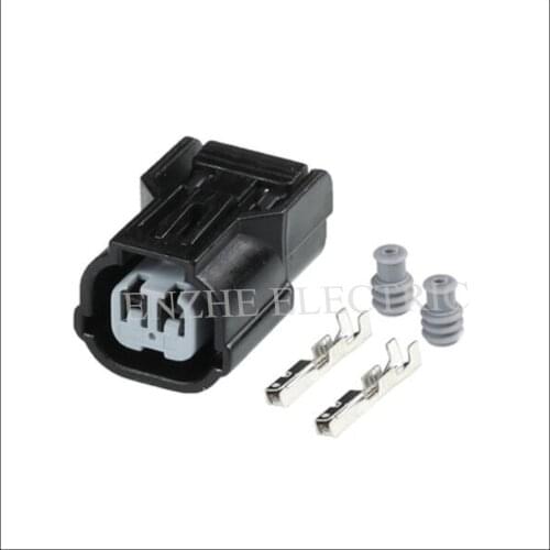 100SET DJ70210C-1-21 car female cable connector jacket auto socket 2 pin Connector automotive plug include terminal seal