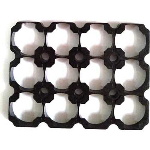 3*4 26650 Battery Holder Bracket Cell Safety Anti Vibration Plastic Brackets For 26650 Lithium Batteries