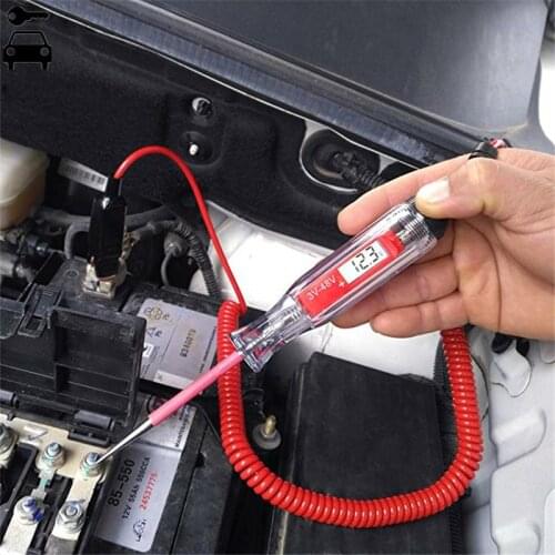 5-48v Digital Car Circuit Tester Power Probe Automotive Diagnostic Tool Multimeter Voltage Test Pen For Car Truck Boat Home