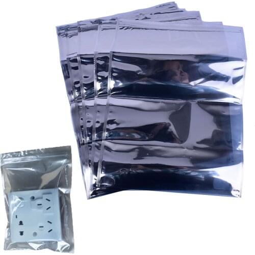 30cm*40cm ESD Anti Static Shielding Ziplock Bag Anti-static Instrument Pack Pouches Waterproof Self Seal Antistatic Bag 1PCS