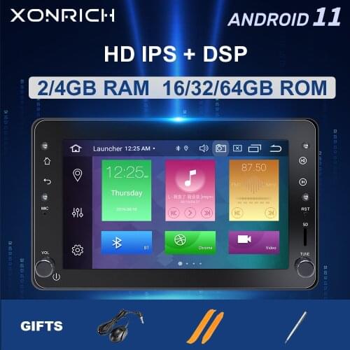 7 "IPS DSP Autoradio 2 din Android 10 GPS Navigation For Alfa Romeo 159 Brera Spider Sportwagon Multimedia Audio Stereo 4GB 64GB