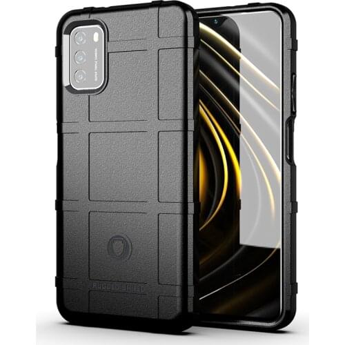 For Xiaomi POCO M3 X3 NFC X2 10T 10TPro 10TLite Case TPU Thick Solid Rough Armor Tactical Protective Case Redmi Note9Pro 9A 9C