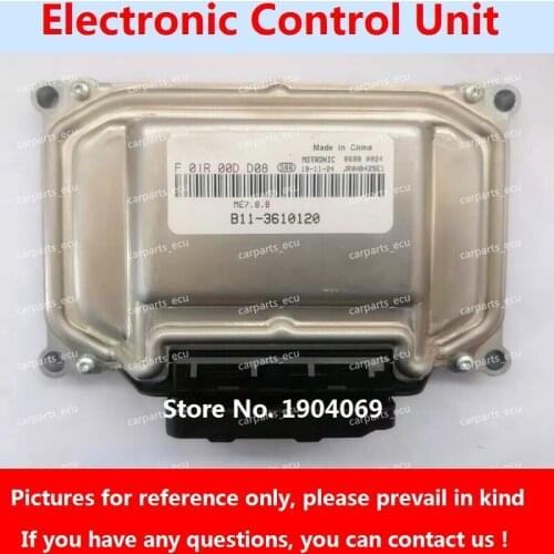 F01R00DD08 B12-3610120 F01RB0DD08 ME7 ECU Electronic Control Unit F01R00DE29 F01RB0DE29 B12-3610110 For Dongfeng Joyear Car