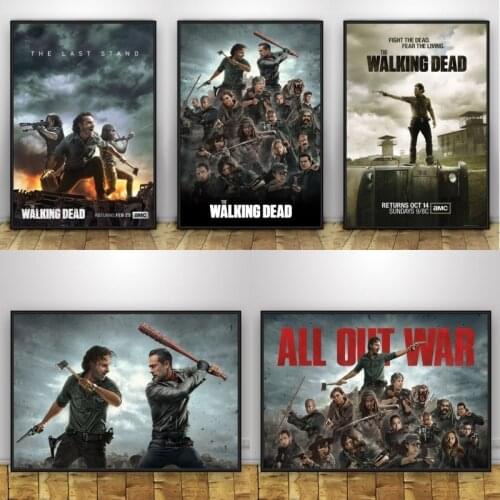 The Walking Dead The Comic Wall Art Paint Wall Decor Canvas Prints Canvas Art Poster Oil Paintings No Frame
