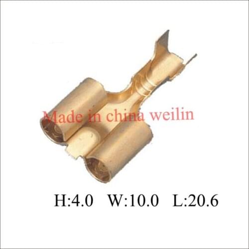 Terminal DJ223-3.5A male Connector Terminal plug connectors jacket auto Plug socket female Connector Fuse box