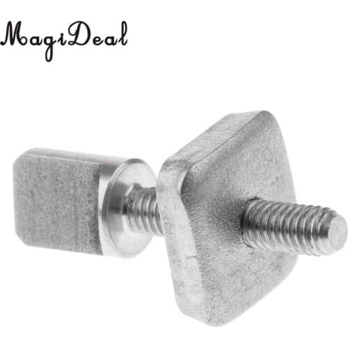 MagiDeal Stand Up Paddle SUP & Surfboard Surfing Fin Screw and Plate Set Surfing Equipment Hardware
