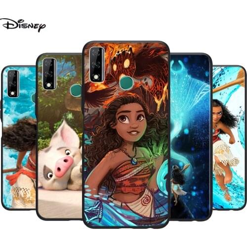 Soft Cover Moana Art Disney For Huawei Y9S Y6S Y8S Y9A Y7A Y8P Y7P Y5P Y6P Y7 Y6 Y5 Pro Prime 2020 2019 Phone Case