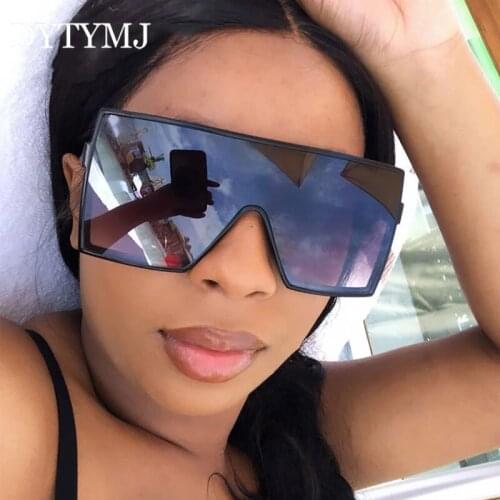 DYTYMJ Square Oversized Women Sunglasses Luxury Brand Sun Glasses Women/Men Designer Eyewear Women Vintage Gafas De Sol Mujer
