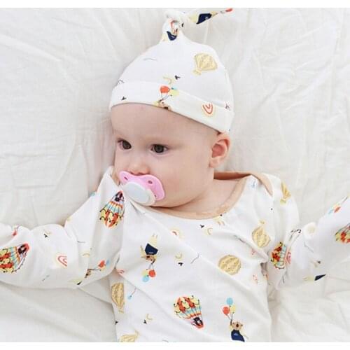 3 Pcs Newborn Photography Props Hat Baby Knot Beanies Infants Photo Shooting Cap U7EE