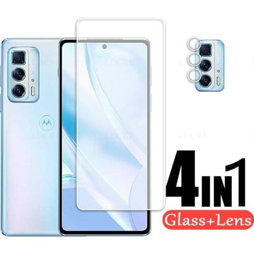 2PCS For Motorola Edge S Pro Glass Tempered Protective Glass for Motorola Edge S Pro Camera Lens Glass For Motorola Edge S Pro