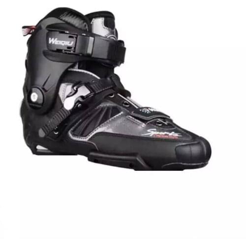 1 Pair Professional Inline Slide Skating Upper Boots for FSK Thicker Roller Skates Shoes EUR 35 to 43 Boot Only