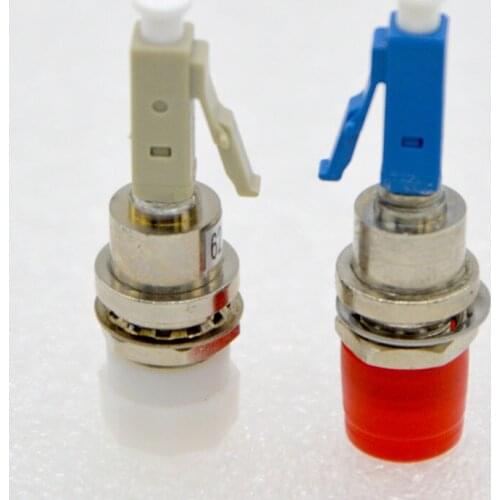 1pcs New Optical Fiber Connector LC Male- FC Female Fiber Adapter OM1,OM2 Single Mode Multimode Flange Coupler Free Shipping