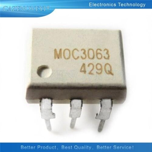 10pcs/lot MOC3063M MOC3063 DIP-6 In Stock
