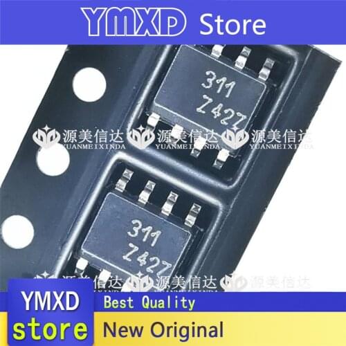 10pcs/lot New Original LM311DT silk screen 311 LM311 patch SOP-8 linear IC comparator chip In Stock