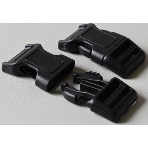 10 pcs Plastic buckle quick release buckle 25mm webbing straps mountaineering bags luggage DIY dog cat collar sewing accessories