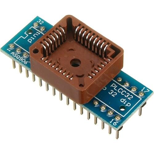 3pcs/lot PLCC32 to DIP32 USB Universal Programmer IC Adapter Tester Socket for TL866CS TL866A EZP2010 G540 SP300