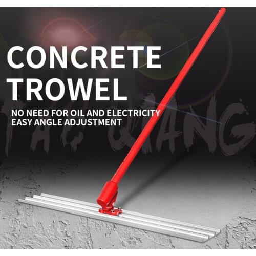 120cm/150CM concrete large trowel, light-receiving lengthening, manual push-pull screed leveling, cement road leveling machine