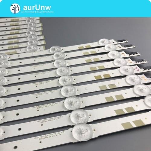 New 18 PCS/set LED strip for Sam sung UE55JU6800 UE55JU6800K V5DR_550SCA_R0 V5DR_550SCB_R0 BN96-38482A BN96-38481A