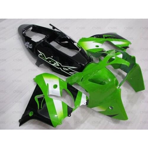 For Zx9r 2002 - 2003 Plastic Fairings Zx 9r 03 Green Black Fairings for Kawasaki Zx9r 02 Abs Fairing Unpainted