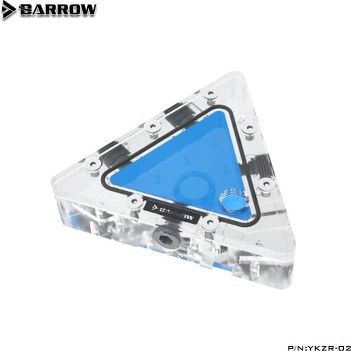 Barrow Reservoir YKZR-02 Combination Split Triangle Water Tank Acrylic G1/4"Thread 30ML Capacity Water Cooling System