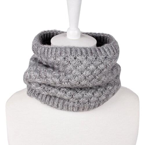 Winter Scarf For Women Men General Baby Scarf Thickened Wool Collar Scarves Boys Girls Neck Scarf