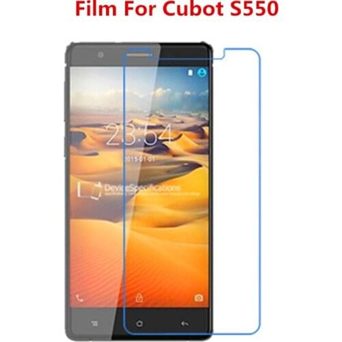 1/2/5/10 Pcs Ultra Thin Clear HD LCD Screen Protector Film With Cleaning Cloth Film For Cubot S550