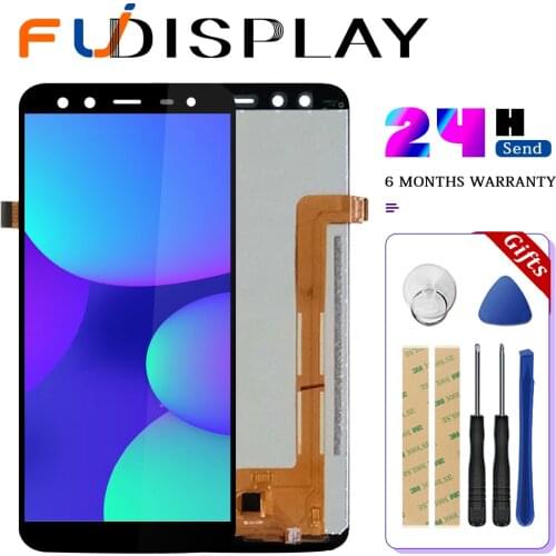 100% Original Blackview S8 LCD Display + Touch Screen Assembly For Blackview S8 Tools+3M Adhesive