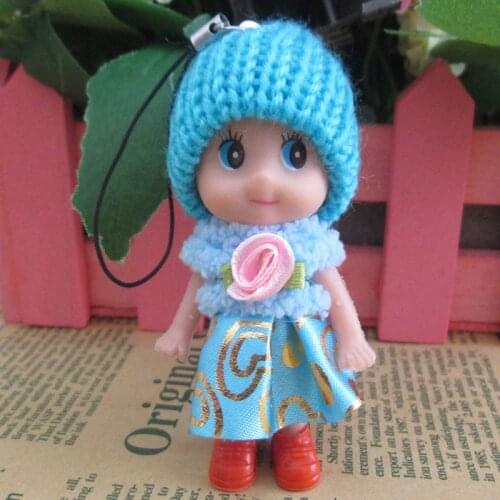 5pcs/set 8cm Little Kelly Confused Doll Princess Cute Baby Kelly Dolls Body Toys For Girls Children Gifts