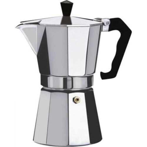 50ml 150ml 300ml Aluminium Octagonal Coffee Pot Stove Top Coffee Maker Continental Moka Percolator Pot