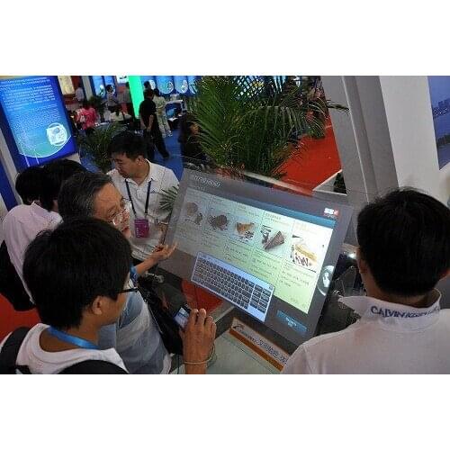 Free shipping 30" Interactive touch foil through 10cm glass For interactive touch wall, AD
