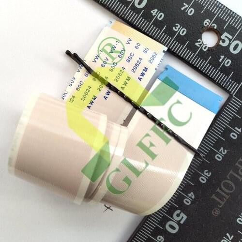 Free shipping 40pin 0.5pitch 400mm A-type Flexible Flat Cable FFC awm 20624 ROHS for TTL