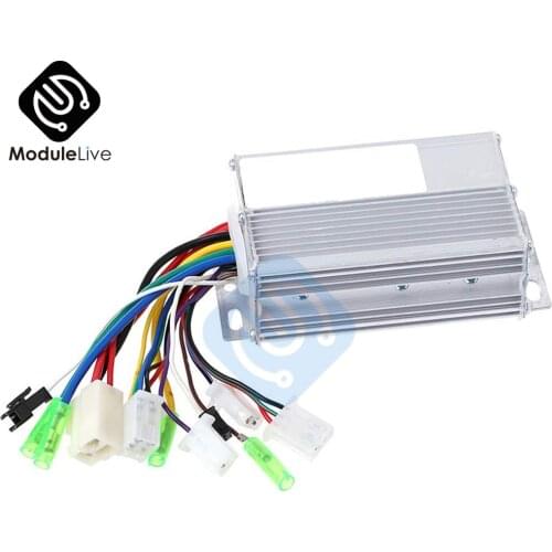 Brushless DC Motor Controller Aluminum Alloy 36V / 48V 350W Electric Bicycle E-Bike Scooter