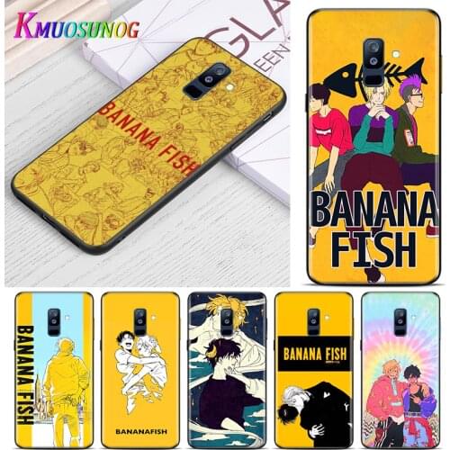 Banana Fish Anime For Samsung Galaxy A9 A8 Star A8S A7 A6 A6S A5 A3 Plus 2018 2017 2016 A750 Black Phone Case