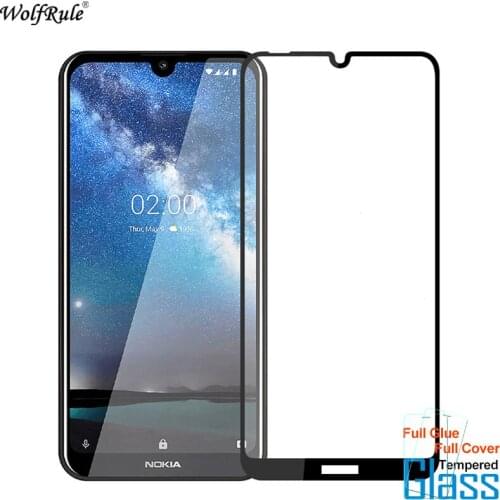 For Glass Nokia 2.2 Screen Protector Full Glue Cover Tempered Glass For Nokia 2.2 Glass Protective Phone Film 5.71