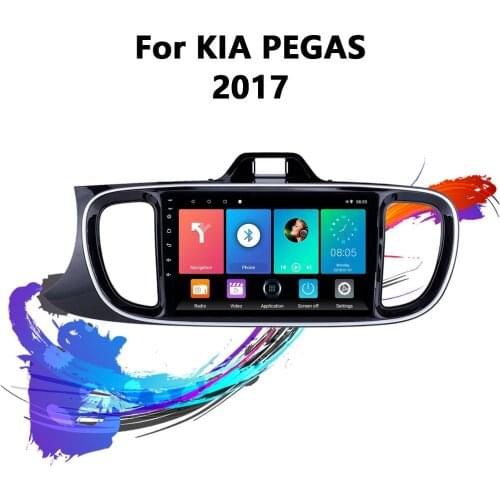 Eastereggs For KIA PEGAS 2017-2020 Android head unit 2 DIN Car Radio Multimedia Video Player Navigation GPS wifi