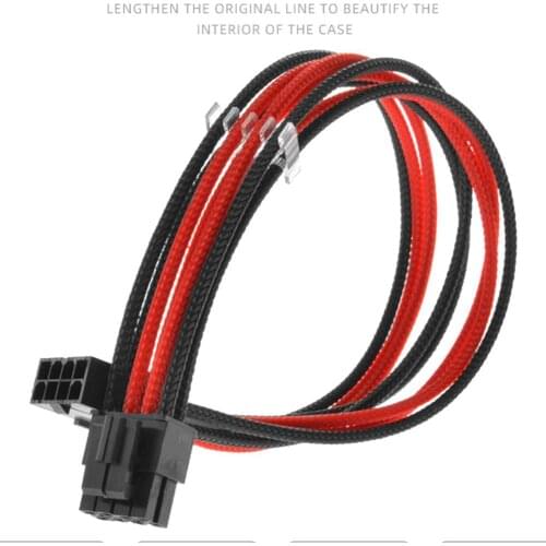 18AWG ATX Extension Sleeved Cable Kit ATX24Pin/EPS 4+4Pin/PCI-E 8Pin/PCI-E 6Pin A TX Extention Cable
