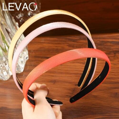 Levao Solid Color Hairband for Women Simple Headband Hair Hoop Bezel Headbands Hair Bands Girls Hair Accessories
