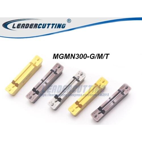 MGMN300-M/ MGMN300-G/T PC215K NC3020 NC3030 PC9030 CN2000 NC3120 H01*10pcs 3.0mm Grooving carbide inserts Grooving Cutting Blade