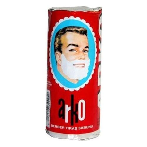 ARKO shaving soap 75g 1 pcs stick Barbers choice for best traditional shaving cream, very köpürür, slippery soap for shaving