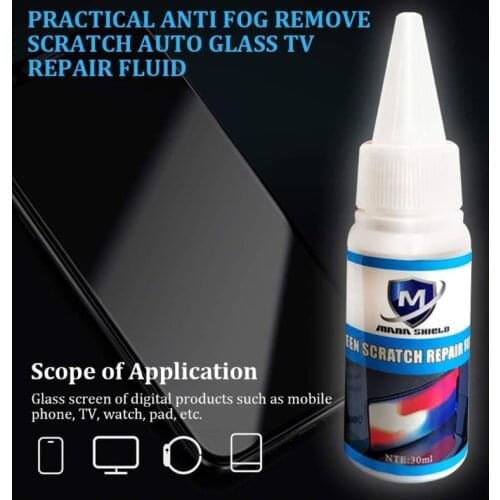 H7JF 110g Harmless Screen Repair Fluid Glass Corrector Set Crack Repairing for Car Crack Scratches Quick Remover