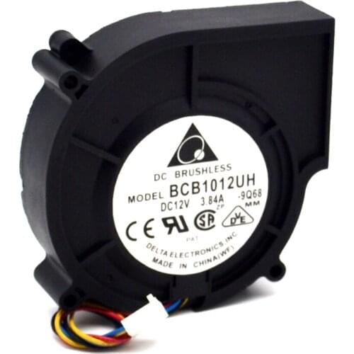 1pcs New BCB1012UH-9Q68 97 * 87 * 25mm 90mm car super turbo cooling fan blower 12V 3.84A Madden wind
