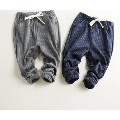Autumn Baby Boys Pants Kids Clothing Cotton Baby Long Trousers Baby Harem Pants Baby Boys Clothing Fashion Pants Casual Pants