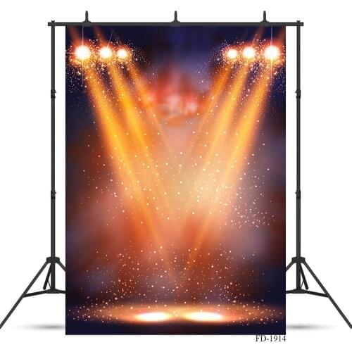 Stage Spot Light Portrait Photocall Photo Backgrounds Children Baby Vinyl Photography Backdrops Props For Photo Studio