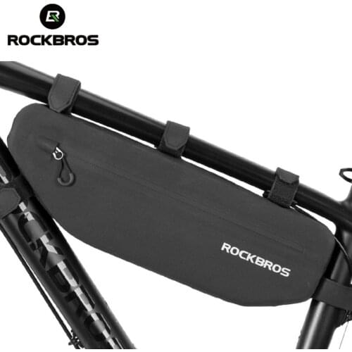 ROCKBROS +FREEBIES Bike Bag Top Tube Front Frame Bag Waterproof MTB Road Triangle Pannier Dirt-resistant Cyciing Accessories