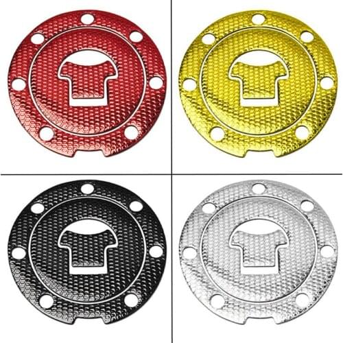 Carbon Fiber Fuel Gas Oil Cap Tank Pad Tankpad Protector Sticker for Motorcycle Universal Fit for Honda Suzuki Kawasaki Yamaha